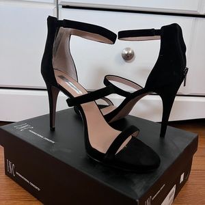 Black Strappy Heels